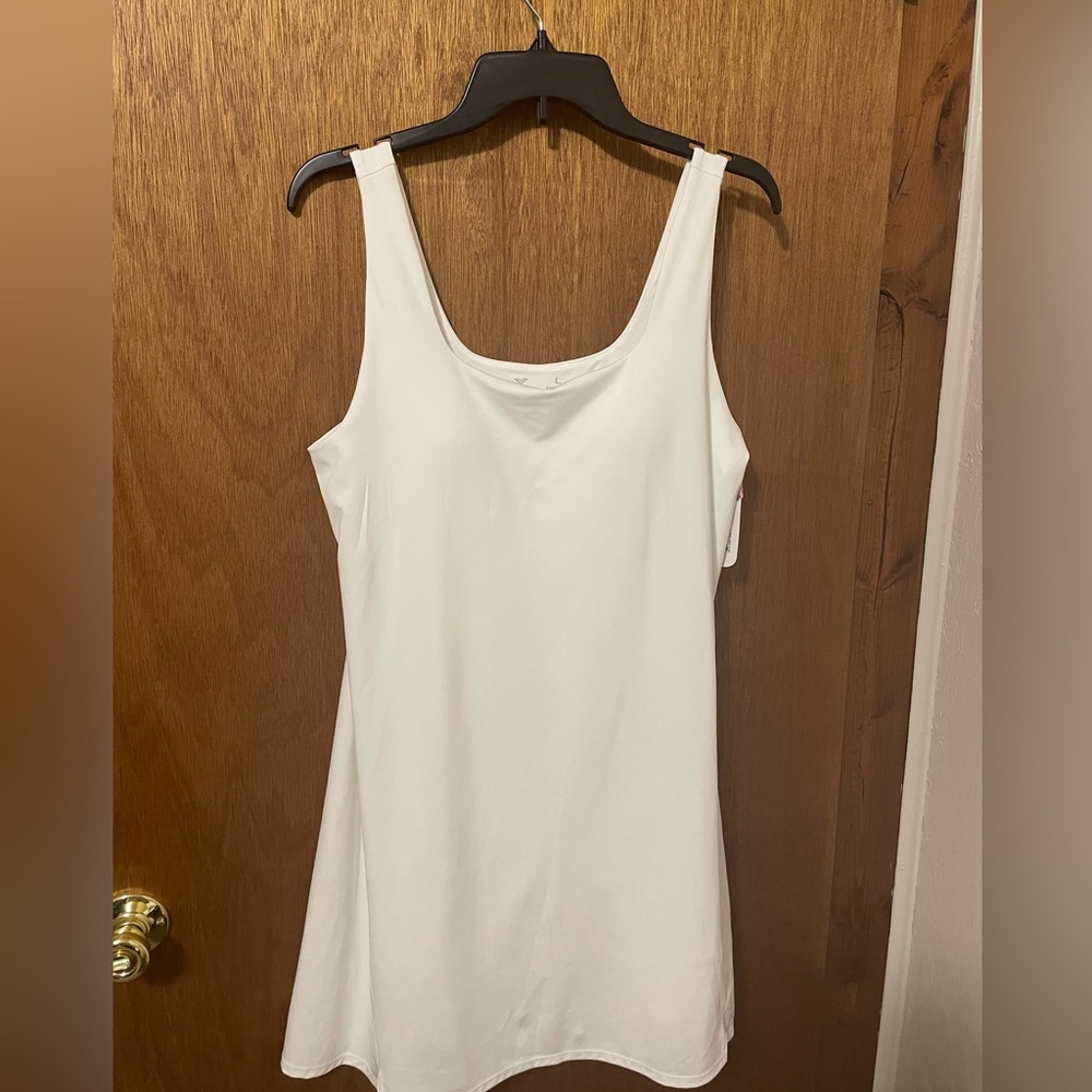 Xersion White Tank dress
